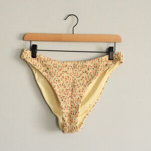 Simons Women's Sz Lrg‎ Floral Stretch Bikini Lined Swim Bottoms